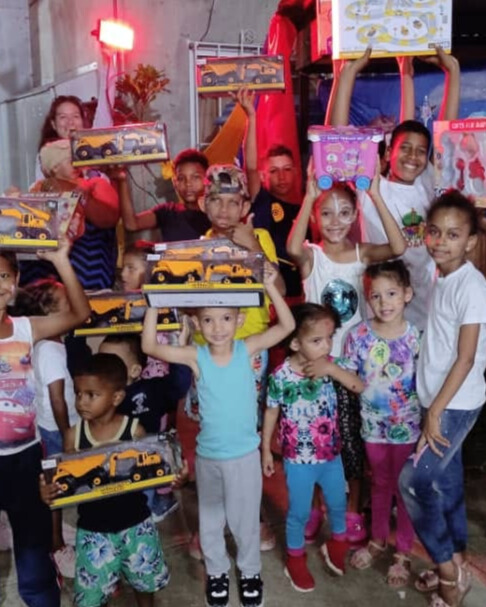 Entrega de Jueguetes