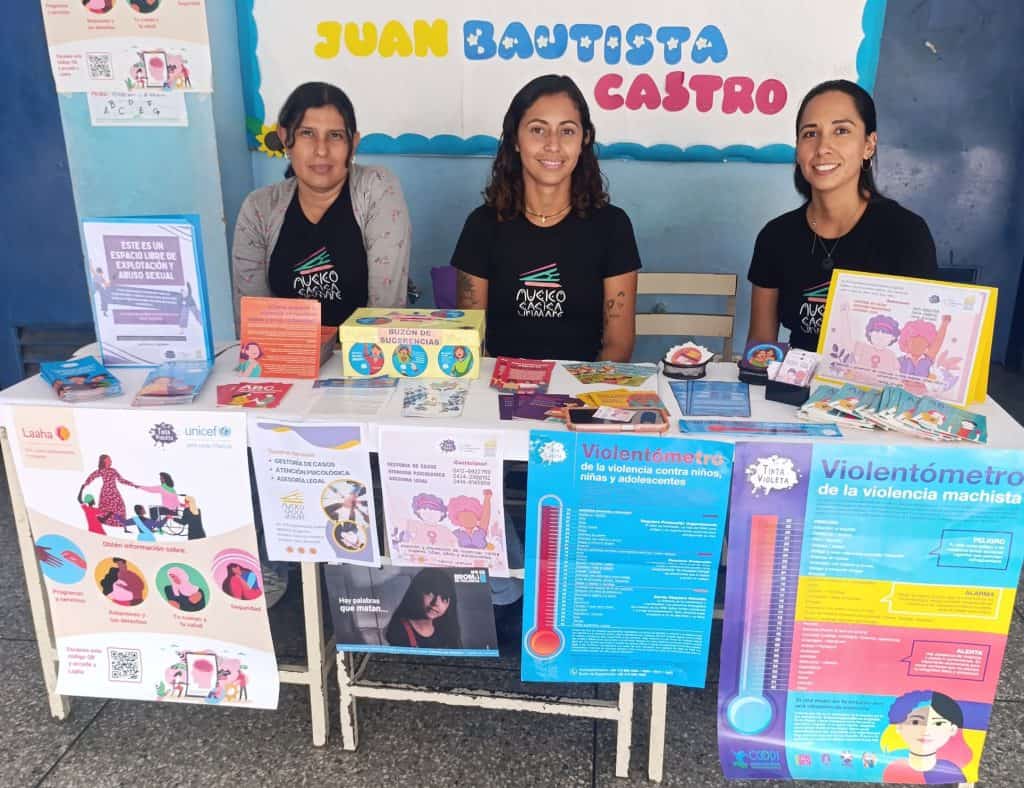 Jornada Especial de Atención a Cuidadoras y Cuidadores en la Unidad Educativa Estadal El Llanito